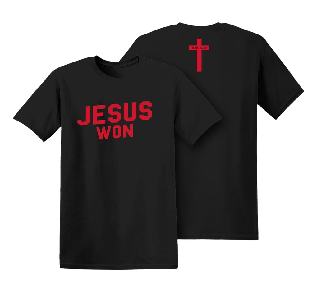 Jesus Won – TreVeyon Henderson & Teammates Edition - Jesus Won Apparel