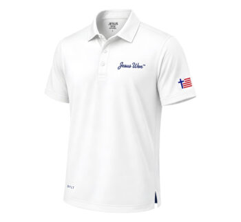 Jesus Won - BYLT Polo - White