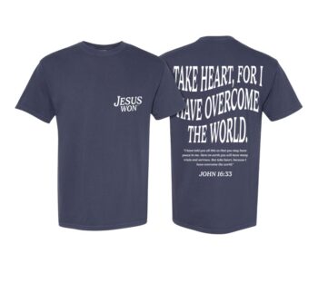 Jesus Won - John 16:33 - Navy