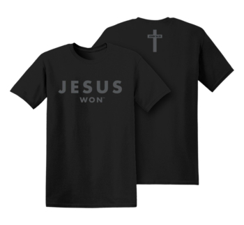 Jesus Won Tee - Black