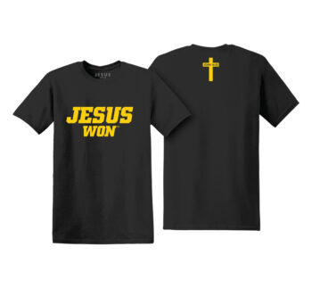 Jesus Won Tee - Hank Brown & Teammates Edition