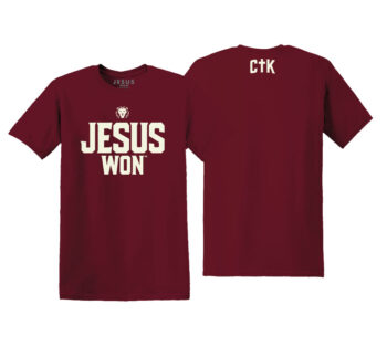 Jesus Won Tee - CTK Lions Baseball