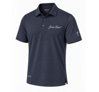 Jesus Won - BYLT Polo - Navy