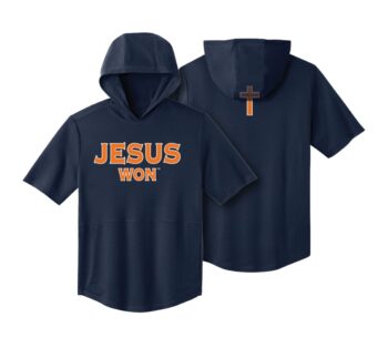Short Sleeve Hoodie - Auburn