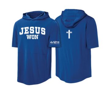 Short Sleeve Hoodie - 4:12 Sports Ministries