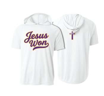 Short Sleeve Hoodie - LSU